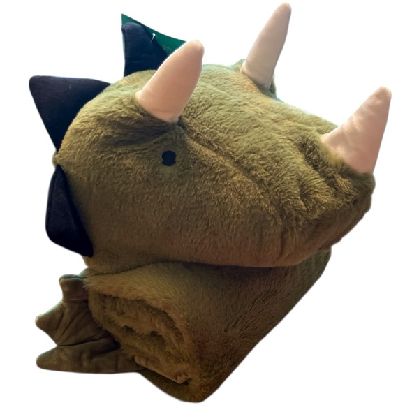 Pillowfort Dinosaur Hooded Blanket - Picture 7 of 7